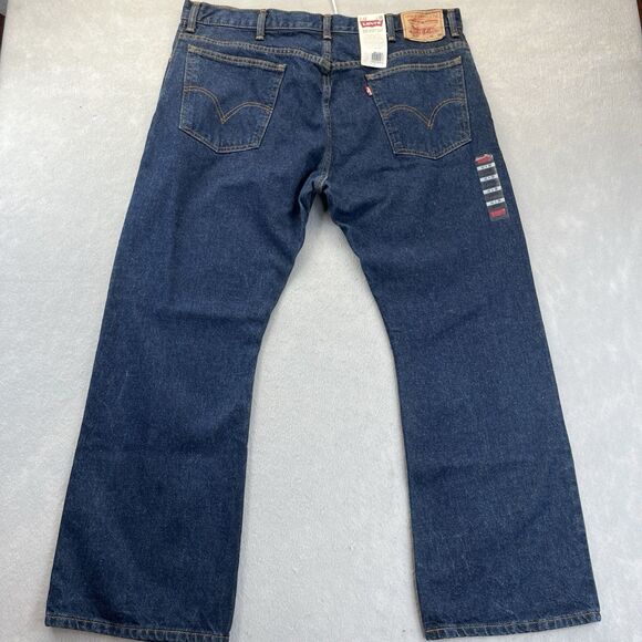 Levis 517 Mens 42x30 Bootcut Slim Fit Dark Wash 2011 Mexico NEW - Picture 6 of 16